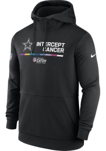 Nike Dallas Cowboys Mens Black CRUCIAL CATCH Hood