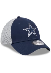 New Era Dallas Cowboys Navy Blue Star Logo 2T STM Neo JR 39THIRTY Youth Flex Hat