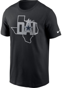 Nike Dallas Cowboys Black LOCAL ESSENTIAL Short Sleeve T Shirt