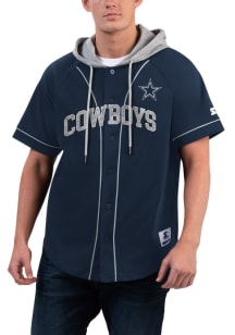 Dallas Cowboys Mens Navy Blue Grand Slam Baseball Jersey