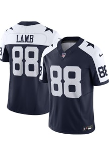 CeeDee Lamb Nike Dallas Cowboys Mens Navy Blue Alt Throwback Limited Football Jersey