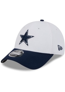New Era Dallas Cowboys 2T Dash Stretch 9FORTY Adjustable Hat - White