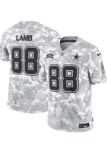 CeeDee Lamb Nike Dallas Cowboys Mens White Salute to Service Limited Football Jersey