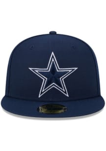 New Era Dallas Cowboys Mens Navy Blue Super Bowl XXVII SP 59FIFTY Fitted Hat