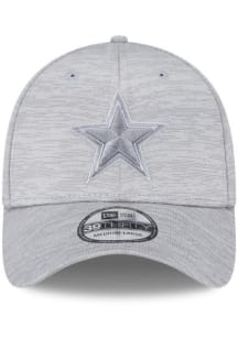 New Era Dallas Cowboys Mens Grey Tonal Tech GRA 39THIRTY Flex Hat