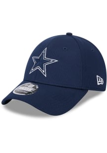 New Era Dallas Cowboys Evergreen Stretch 9FORTY Adjustable Hat - Navy Blue