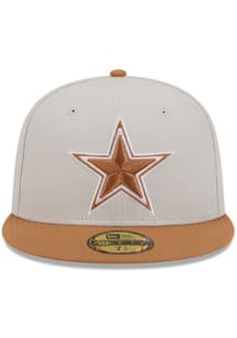 New Era Dallas Cowboys Mens Ivory 2T Color Pack 59FIFTY Fitted Hat