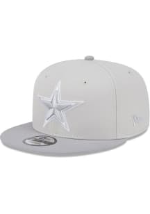 New Era Dallas Cowboys Ivory Grey Visor Color Pack 2T 9FIFTY Mens Snapback Hat