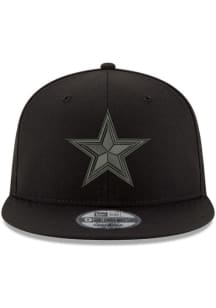 New Era Dallas Cowboys Black Tonal Basic 9FIFTY Design Mens Snapback Hat