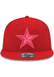 New Era Dallas Cowboys Red Basic 9FIFTY Mens Snapback Hat