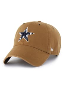 47 Dallas Cowboys Carhartt Clean Up Adjustable Hat - Brown