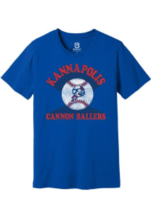 Summit Sportswear Kannapolis Cannon Ballers Blue Soft Arch Short Sleeve T Shirt