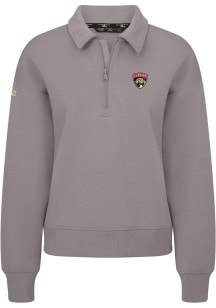 Levelwear Florida Panthers Womens Grey Canmore 3D Embroidered Patch Medium Weight Jacket
