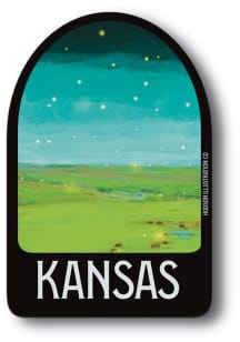 Kansas State Stickers - Black