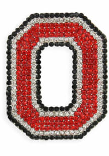 Ohio State Buckeyes Souvenir Logo Crystal Pin - Red