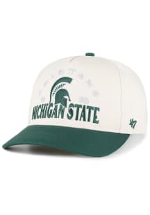 47 Michigan State Spartans Arcitext Hitch RF Adjustable Hat - Natural