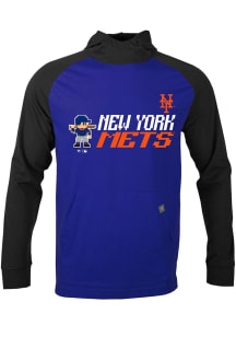 Levelwear New York Mets Mens Blue Uproar 8-Bit Baseball Long Sleeve Hoodie