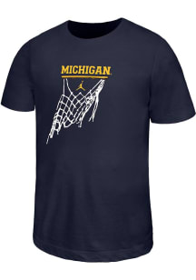 Nike Michigan Wolverines Youth Blue Legend Short Sleeve T-Shirt