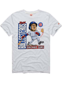 Moises Ballesteros Chicago Cubs Ash Signature Short Sleeve Fashion Player T Shirt