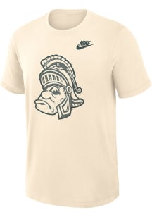 Nike Michigan State Spartans Natural Legacy Oversized Short Sleeve T Shirt