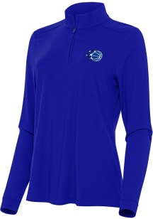 Antigua Orlando Magic Womens Blue Intent Qtr Zip