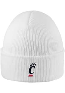 LogoFit Cincinnati Bearcats White North Pole Mens Knit Hat