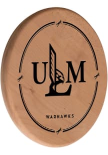 Louisiana-Monroe Warhawks Laser Engraved Sign - Brown