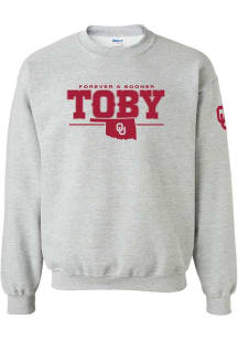Oklahoma Sooners Mens  Forever a Sooner Long Sleeve Crew Sweatshirt