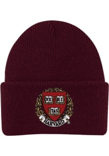 LogoFit Harvard Crimson North Pole Baby Knit Hat - Crimson