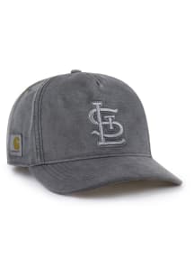 47 St Louis Cardinals Garment Dyed Tonal Hitch RF Adjustable Hat - Charcoal
