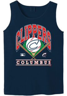 Summit Sportswear Columbus Clippers Blue Homefield Short Sleeve T Shirt