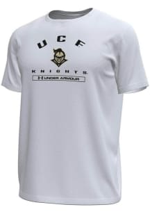 Under Armour UCF Knights White Name Tech Stretch Short Sleeve T Shirt