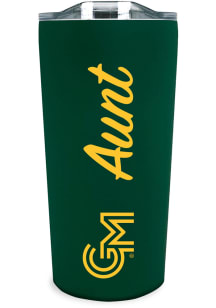 George Mason University 18oz Aunt Soft Touch Stainless Steel Tumbler - Green