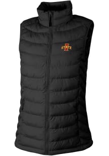 Columbia Iowa State Cyclones Womens Black Powder Lite Vest