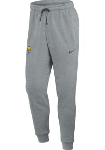 Nike Pitt Panthers Mens Grey Mens Basketball Practice Fleece Sweatpants