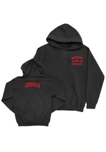 Olivia Cebalo Miami RedHawks Mens Black NIL Victory Player Hood