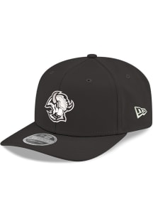 New Era Buffalo Sabres Tonal 9SEVENTY Stretch Snap Adjustable Hat - Black