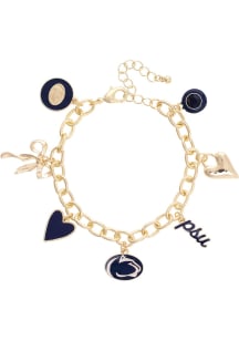 Penn State Nittany Lions Enamel Icons Charm Womens Bracelet