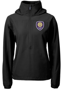 Cutter and Buck Orlando City SC Womens Black Charter Eco Pullover
