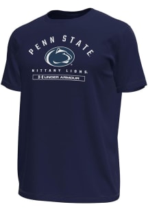 Under Armour Penn State Nittany Lions Navy Blue Name Tech Stretch Short Sleeve T Shirt