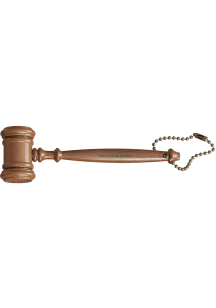 William & Mary Tribe Gavel Keychain - Green