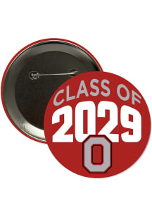Ohio State Buckeyes 3" Class of 2029 Button - Red