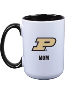 Purdue Boilermakers Mom 15oz Ceramic Mug - White