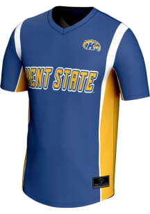 ProSphere Kent State Golden Flashes Mens Navy Blue Rival Soccer Soccer Jersey