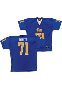 Ryan Carretta   Pitt Panthers Blue NIL Blue Football Jersey
