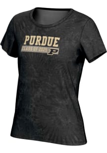 ProSphere Purdue Boilermakers Womens Black Class of 2025 Short Sleeve T-Shirt