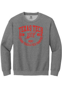 Summit Sportswear Texas Tech Red Raiders Mens Graphite Big 12 2026 Men's Outdoor Track & Field Cha..