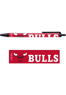 Chicago Bulls 5 Pack Pen - Red
