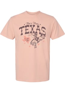 Where I’m From Texas Womens Pink She's From Texas Short Sleeve T-Shirt