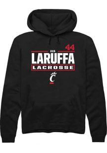 Ava LaRuffa Cincinnati Bearcats Mens Black NIL Stacked Box Player Hood